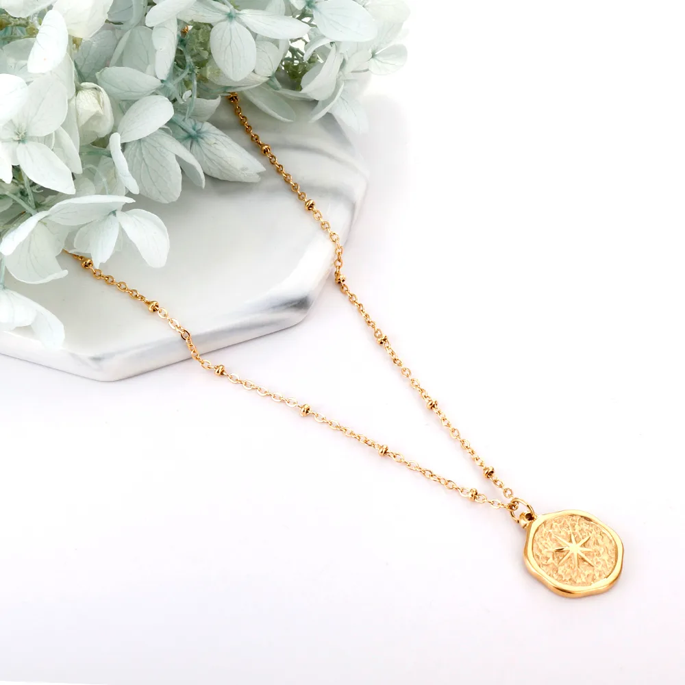 North Star Necklace - Stories in Steel