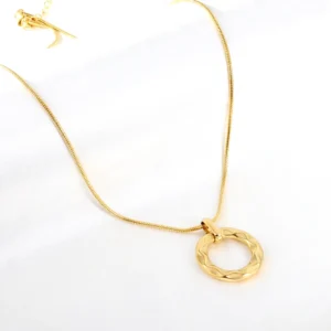 Orbit – Circle Necklace - Stories in Steel