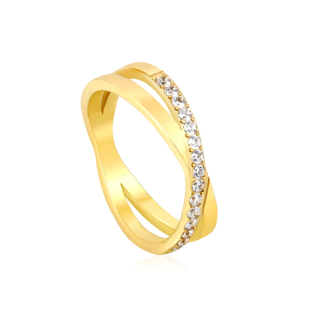 Paths – Intertwine Ring - Stories in Steel