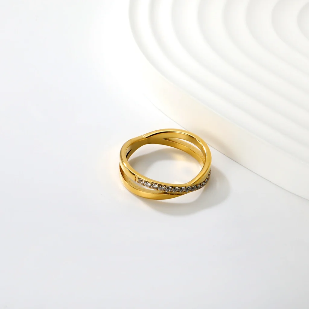 Paths – Intertwine Ring - Stories in Steel